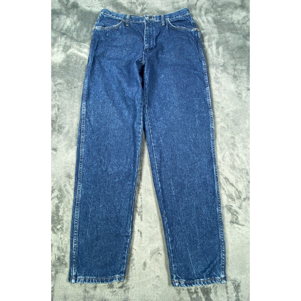 VTG Rustler Jeans Mens 32x30 Blue Denim Straight Fit Tapered USA Denim Pants Y2K